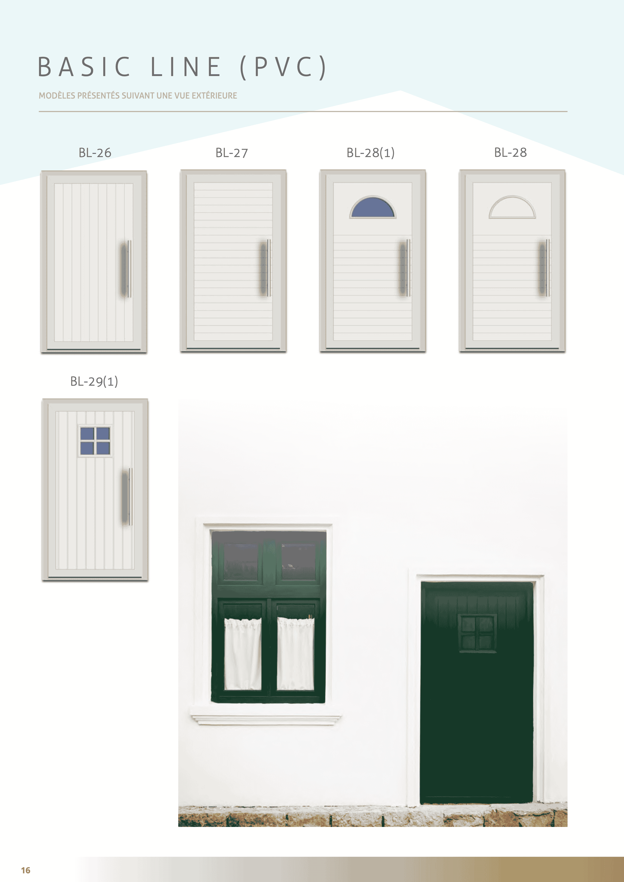 Belfort Vinyl Doors