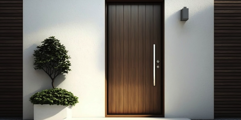 thermally broken aluminium doors