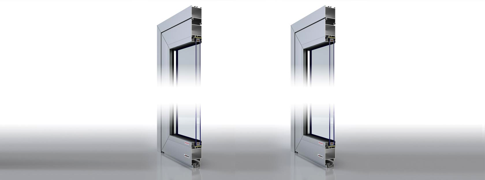 thermally broken aluminium doors